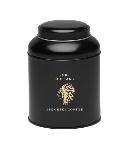 Whole Bean Big Chief Coffee 250g with Tin