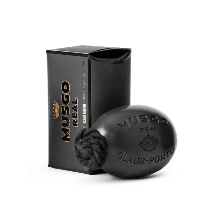 Musgo Real Black Edition Soap on a Rope 190g