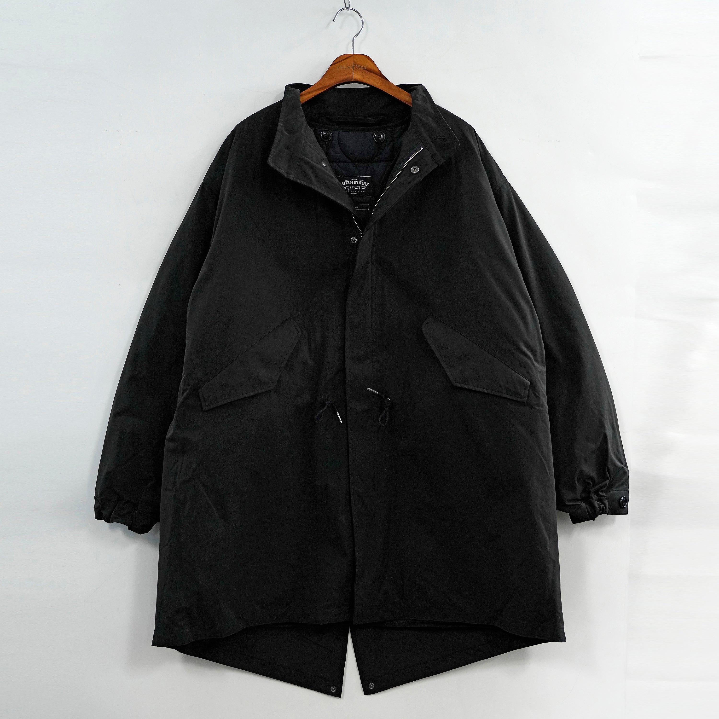 FIFTH x M-65 Fishtail Over-Dyed Black モッズパーカー