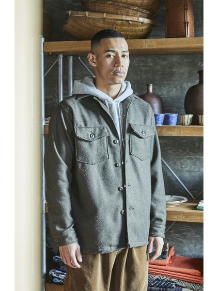 ジャケット・アウター ORSLOW US ARMY FATIGUE SHIRTS orSlow - U.S. Army Fatigue Shirt - Black – Withered Fig