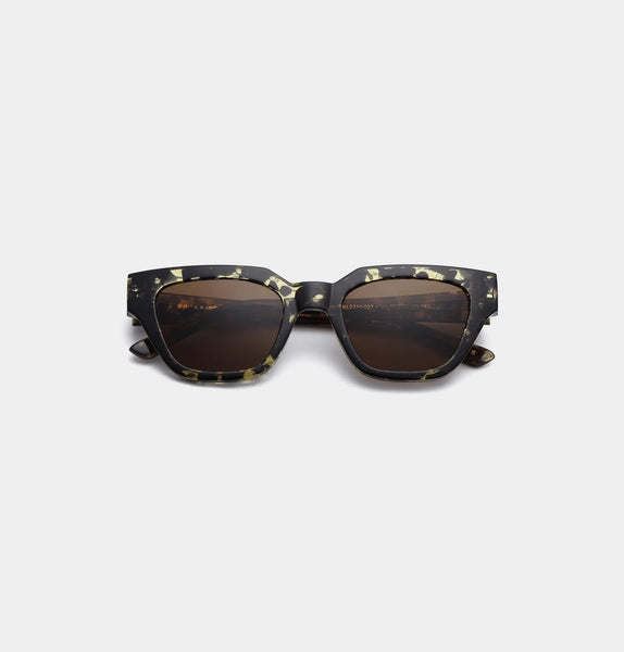 Kaws Sunglasses - Black/Yellow Tortoise