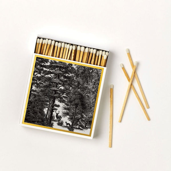 SQUARE MATCH BOXES - VARIOUS DESIGNS