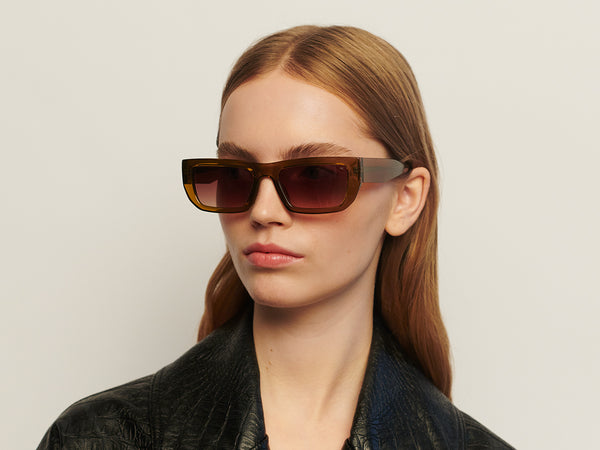 Fame Sunglasses - Smoke Transparent