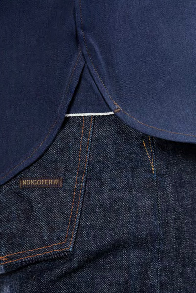 Manolito Shirt Yambaru Selvage Denim- Indigo