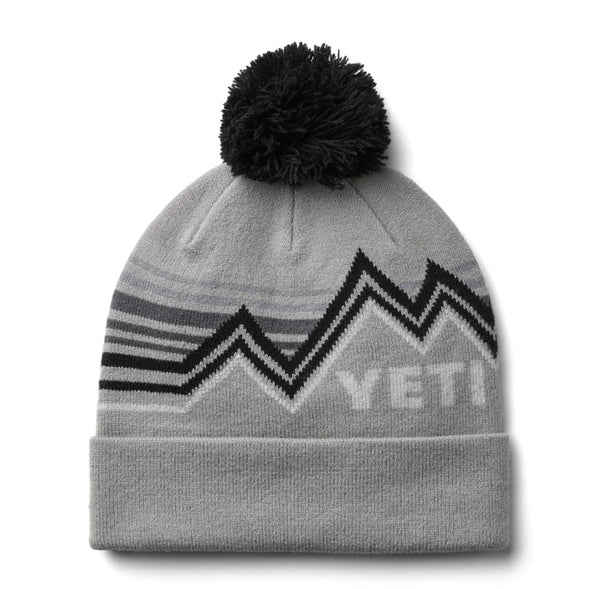 Yeti Freestyle Pom Beanie - Grey/Black