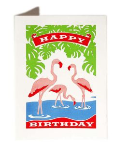GREETING CARDS - VARIOUS DESIGNS, cards, The Archivist, Mr Mullan's General Store, Flamingo, Flamingo, [option2], [option3]. We recommend using the default value. Default value is: GREETING CARDS - VARIOUS DESIGNS - Mr Mullan's General Store