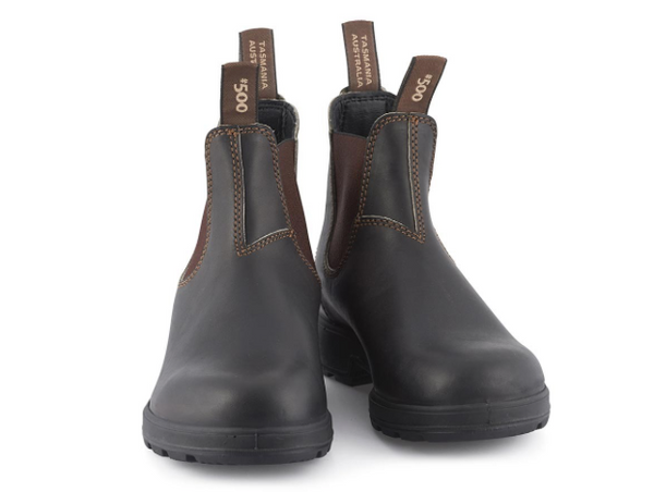 BLUNDSTONE 500 STOUT BROWN, Shoe, Blundstone, Mr Mullan's General Store, [variant_title], [option1], [option2], [option3]. We recommend using the default value. Default value is: BLUNDSTONE 500 STOUT BROWN - Mr Mullan's General Store