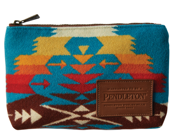 WOOL ZIP POUCH (three designs available), [product_type], Pendleton, Mr Mullan's General Store, Tuscon Turqoise, Tuscon Turqoise, [option2], [option3]. We recommend using the default value. Default value is: WOOL ZIP POUCH (three designs available) - Mr Mullan's General Store