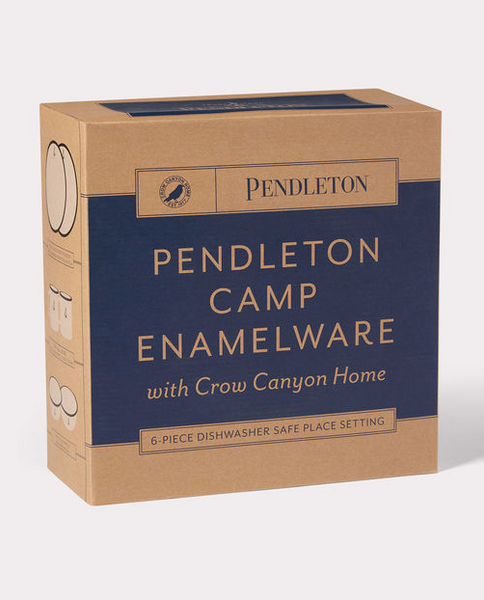 CAMP ENAMELWARE, meal kit, Pendleton, Mr Mullan's General Store, [variant_title], [option1], [option2], [option3]. We recommend using the default value. Default value is: CAMP ENAMELWARE - Mr Mullan's General Store