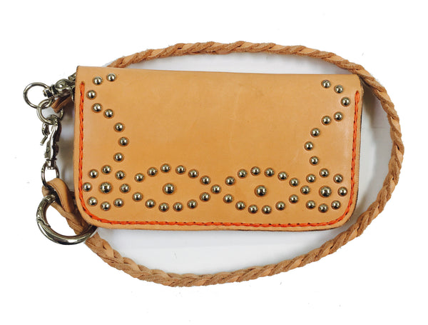 Handcrafted Leather Biker Wallet, Menswear, Mr Mullan's General Store, Mr Mullan's General Store, Tan, Tan, [option2], [option3]. We recommend using the default value. Default value is: Handcrafted Leather Biker Wallet - Mr Mullan's General Store